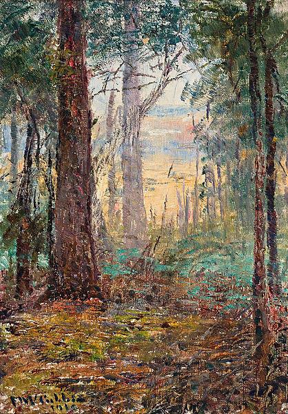 Forest Macedon by Frederick McCubbin, Frederick Mccubbin